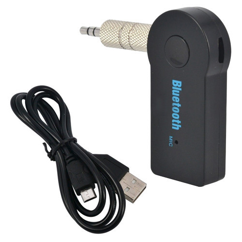 Bluetooth AUX MP3 WAV адаптер, ресивер магнітоли, BT-350