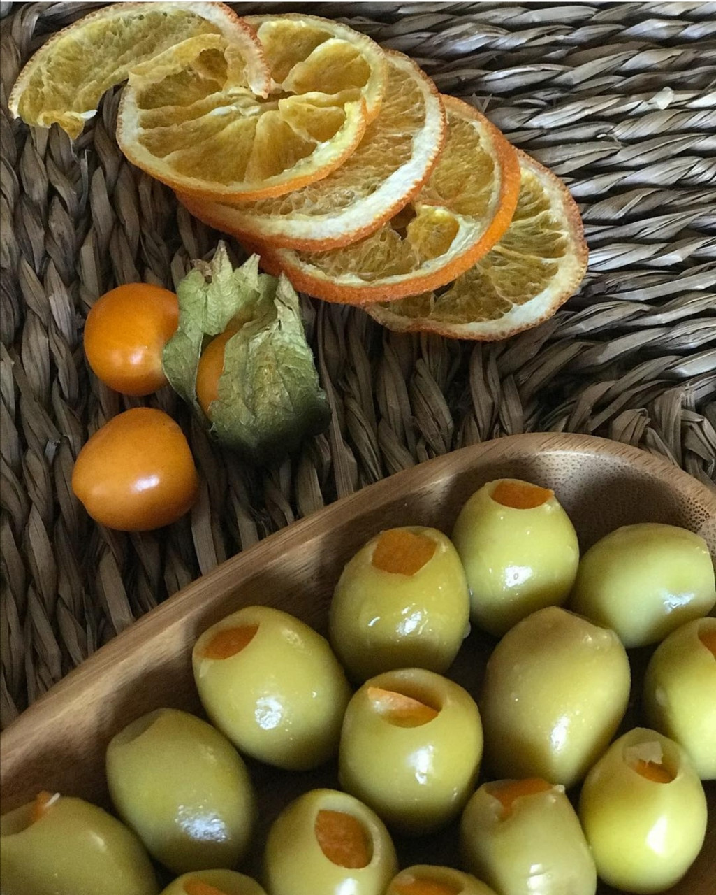 Оливки зелені мариновані з апельсином Datca 480 г