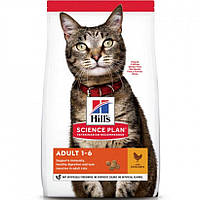 Hill's (Хиллс) hills SP Feline Adult Chicken - Сухой корм для котов Курица 3 кг