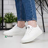 Жіночі кросівки білі #105 36р, фото 4