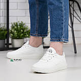 Жіночі кросівки білі #105 36р, фото 6