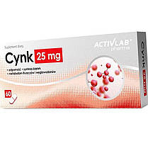 Цинк Activlab Cynk 25 mg 60 таб, фото 3
