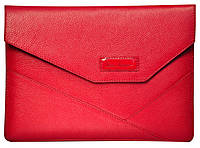 ISSA HARA Leather Case for MacBook 12, Red