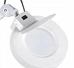 Косметична LED лампа-лупа 5dpi Cirkle Tripod 22W на коліщатках, фото 4