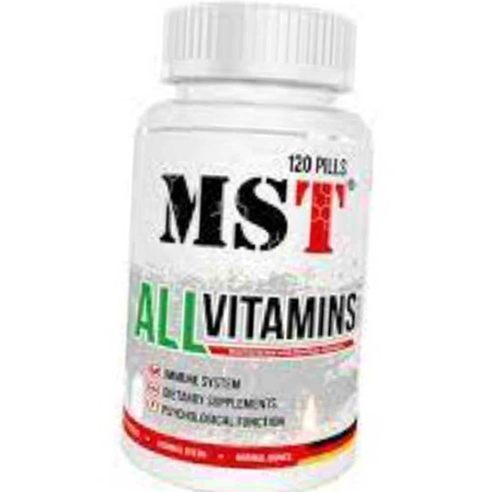 Мультивітаміни MST All Vitamins 120 pills