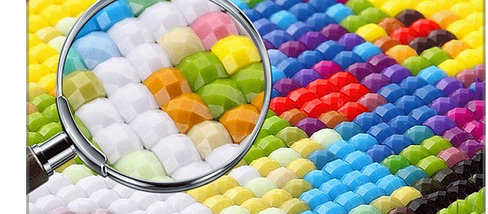 SPR004 Набір діамантової мозаїки на підрамнику 40х50 Будинок моєї мрії, фото 2