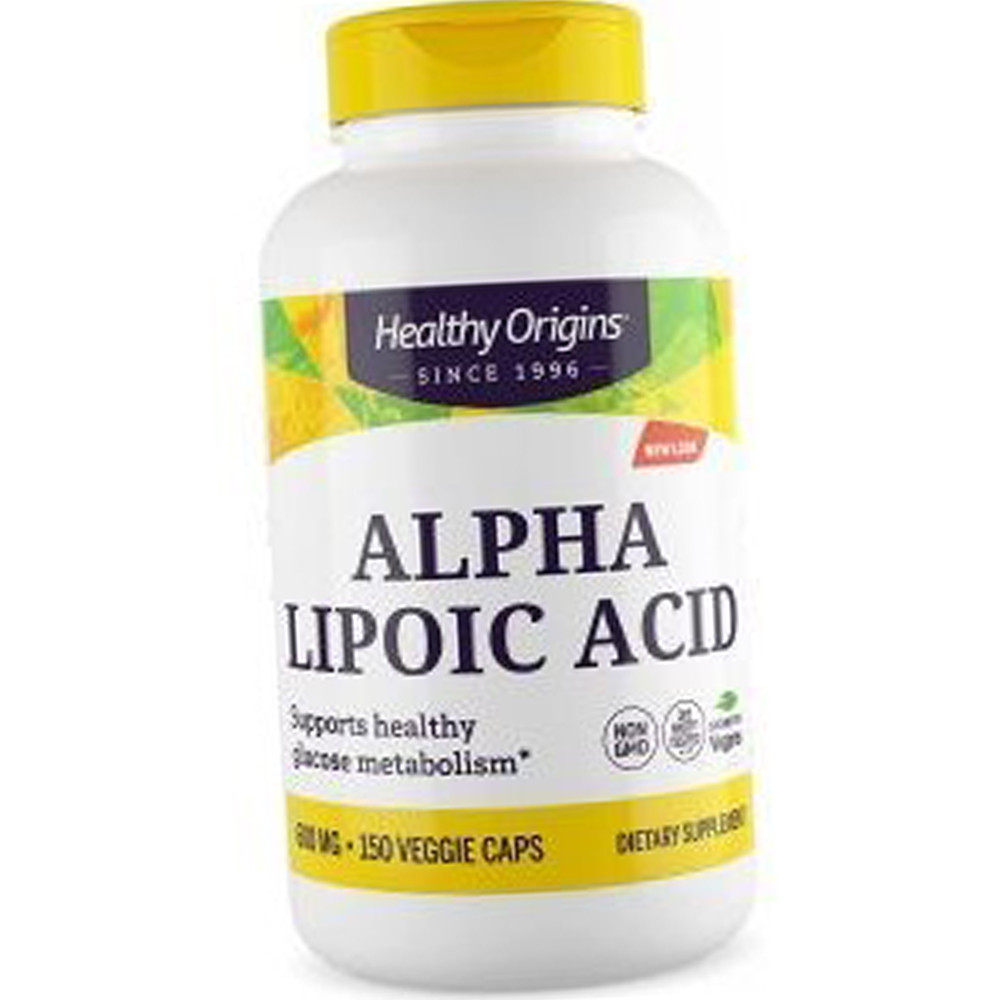 Альфа-ліпоєва кислота Healthy Origins Alpha Lipoic Acid 600 mg 60 капс