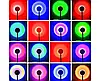 Лампа сансет Sunset Lamp 1.0 RGB з пультом 16 кольорів, фото 10