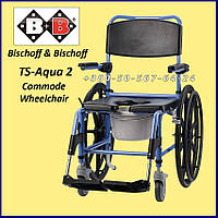 Інвалідна Крісло-Коляска з функцією туалету Bischoff & Bischoff TS-Aqua 2 Commode Wheelchair - Shower Chair
