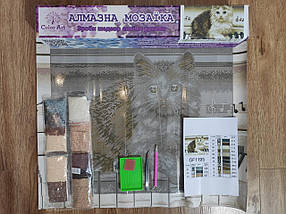SP056 Набір діамантової мозаїки Котик на роялі 40х50см, Ні, фото 4