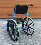 Інвалідна Крісло-Коляска з функцією туалету Bischoff & Bischoff TS-Aqua 2 Commode Wheelchair - Shower Chair, фото 7