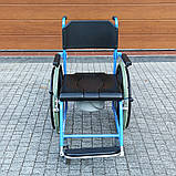 Інвалідна Крісло-Коляска з функцією туалету Bischoff & Bischoff TS-Aqua 2 Commode Wheelchair - Shower Chair, фото 3