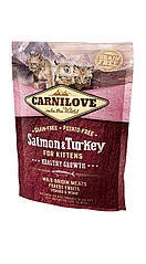 Carnilove Salmon & Turkey Kitten корм для кошенят, лосось і індичка, 0.4 кг