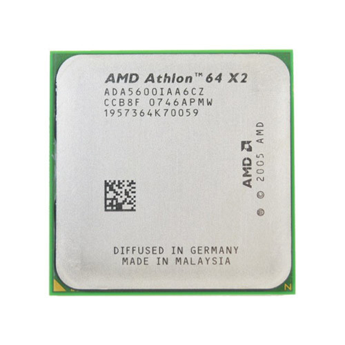 Процесор AMD Athlon 64 X2 5600+, 2 ядра, 2.8ГГц, AM2