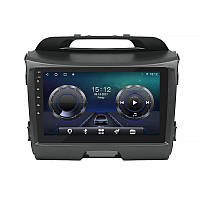 Штатная магнитола Lesko для Kia Sportage III Рестайлинг 2014-2016 экран 9" 4/64Gb/ 4G/ Wi-Fi/ CarPlay Premium