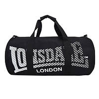 Спортивная сумка Lonsdale Barrel Bag Black/White