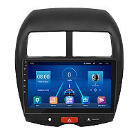Штатная магнитола Lesko для Peugeot 4008 2012-2017 экран 10" 2/32Gb/ 4G/ Wi-Fi Premium GPS Android Пежо