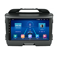 Штатная магнитола Lesko для Kia Sportage III 2010-2014 экран 9" 2/32Gb/ 4G/ Wi-Fi Premium GPS Android Киа