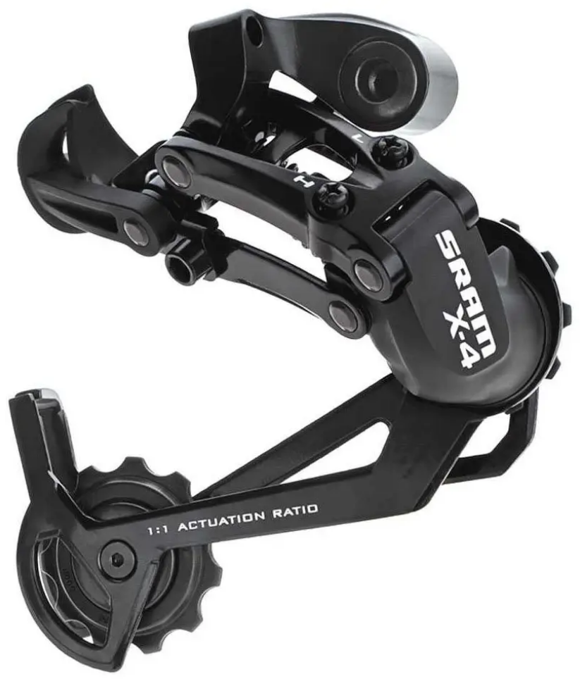 Перекидка задня SRAM 09A RD X.4 LONG CAGE BLACK