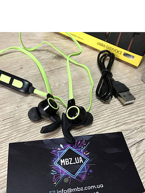 Навушники Jabra Sport Bluetooth JD-19 навушники для спорту Зелені, фото 2