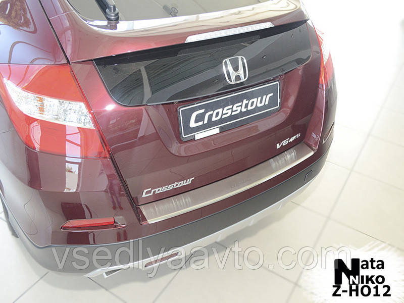 Накладка на бампер з загином Fiat Crosstour з 2012 р. (NataNiko)