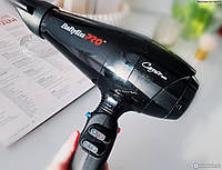 Мощный фен для укладки волос BaByliss PRO BAB6510IRE Caruso Ionic 2400 W с ионизацией