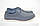 Туфлі чоловічі Miratti 1257-603 сині нубук на шнурках (останній 40 розмір), фото 2