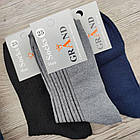 Шкарпетки чоловічі високі весна/осінь асорті рубчик р.25 GRAND 30034934, фото 8