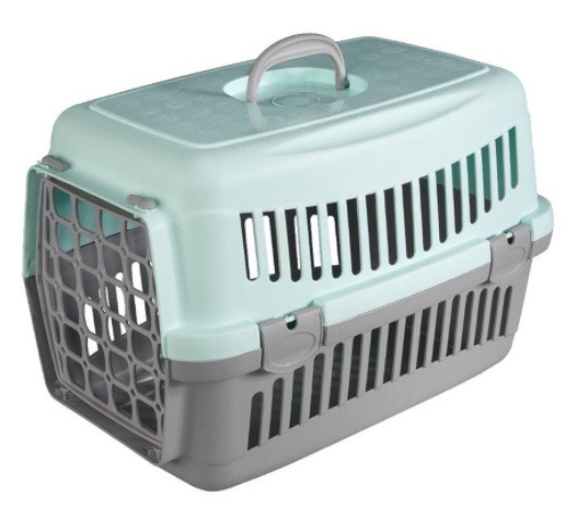 Фото - Переноска AnimAll   CNR-102 для кошек и собак до 12 кг с пластиковой дверью 