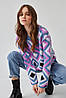 В'язаний джемпер "Лайт" (джинс, лаванда, білий, чорний), фото 8