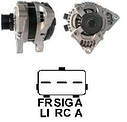 Статорна обмотка генератора Honda, Toyota, Ford C-Max, Fiesta, Focus, Kuga, Mazda 3, Volvo C70, S40, V50, фото 3