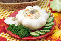 Патісон Білий Диск 2 г, насіння Яскрава, фото 4