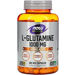 L-Glutamine 1000 мг Now Foods 120 капсул