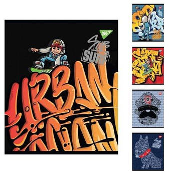 Зошит для записів А5/12 лінія YES "Boys manner" 10шт. 765163 G-Rich