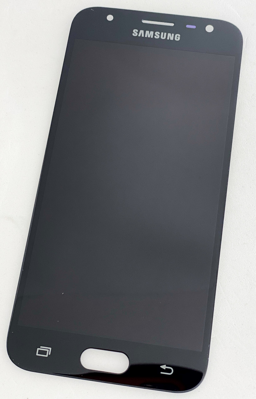 Дисплей (екран) для Samsung J330F Galaxy J3 (2017) + тачскрін, колір чорний, без регулювання яскравості