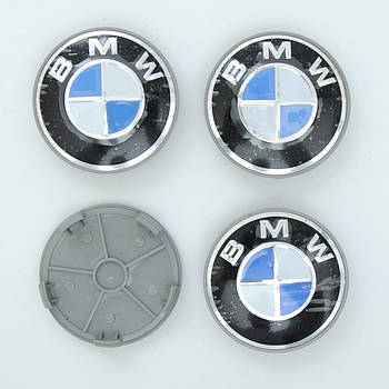 Ковпачки в диски BMW, Заглушки для дисків БМВ 68/65мм