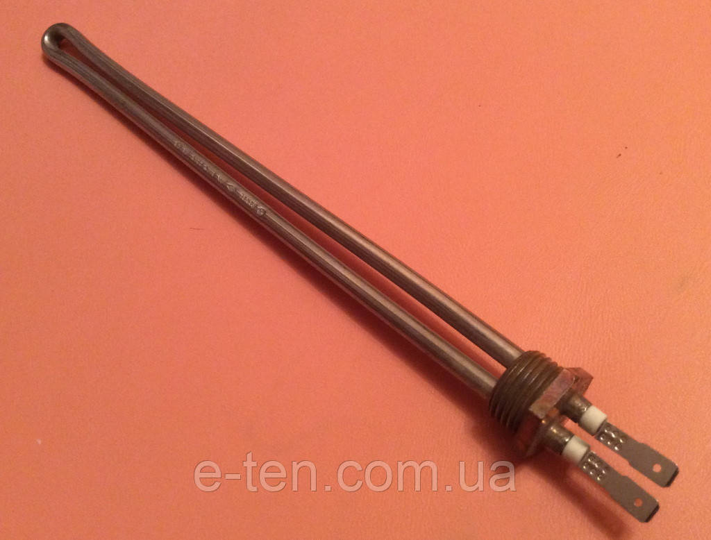 Тен прямий з нержавійки 100W на різьбі 1/2" для рушникосушок, радіаторів опалення Sanal, Туреччина