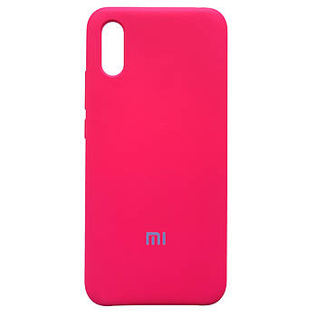 Чохол Silicone Case для Xiaomi Redmi 9A Rose Red