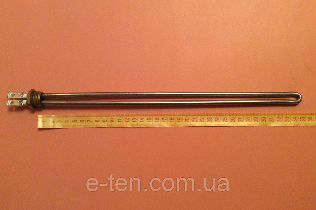 Тен прямий із нержавійки 1000W / на різьбі 1/2" для рушникосушарок, радіаторів опалення (Sanal, Туреччина), фото 1