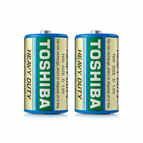 Батарейка TOSHIBA R20 D 20шт/уп (ціна за 2шт/пара)