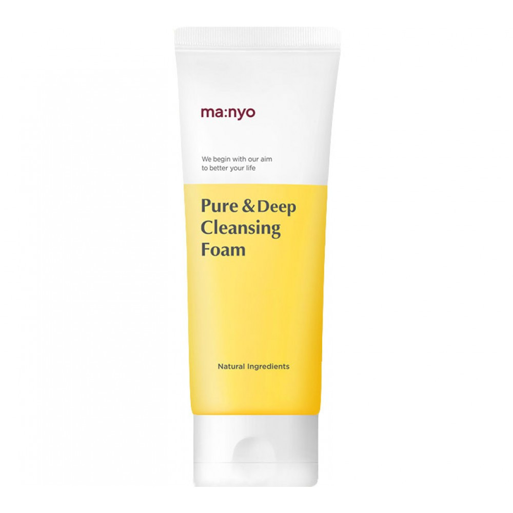 Пінка для глибокого очищення пор з керамідами Manyo Factory Pure Deep Cleansing Foam