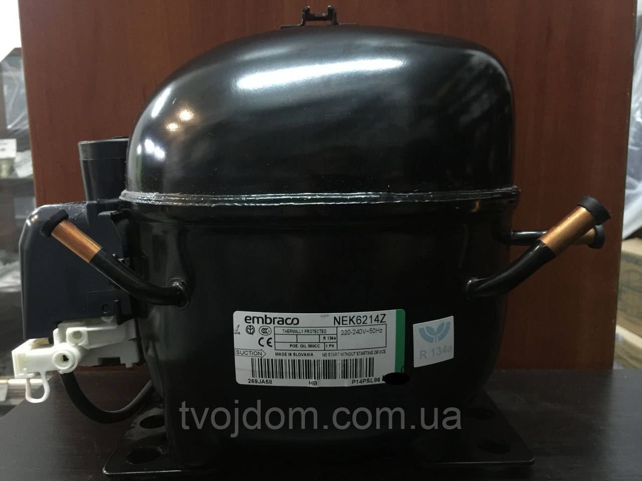 Компресор Aspera Embraco NEK 6214Z (R134 MBP.t-15/558wt)