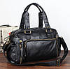 Шкіряна чоловіча сумка (ПУ шкіра)(BRT), фото 9