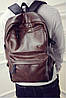 Місткий чоловічий рюкзак екошкіра.(BRT), фото 6