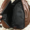 Місткий чоловічий рюкзак екошкіра.(BRT), фото 10