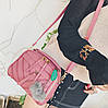 Міні сумочка з хутряним брелоком, фото 4