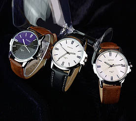 Чоловічі наручні годинники Yazole (345-BRT)