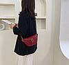 Якісна жіноча сумочка бананка, фото 4