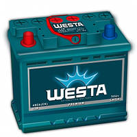 Акумулятор 50Ah, 480Aen, L+, Westa Premium 6СТ-50А(1)  [westa50-480L+] Веста 50 ампер, ліве підключення. Україна