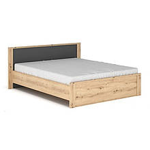 Ліжко півтораспальне з металевими ламелями з ДСП в спальню 140 Домініка Мебель Сервіс